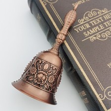 Bronze Metal Rose Church Bell