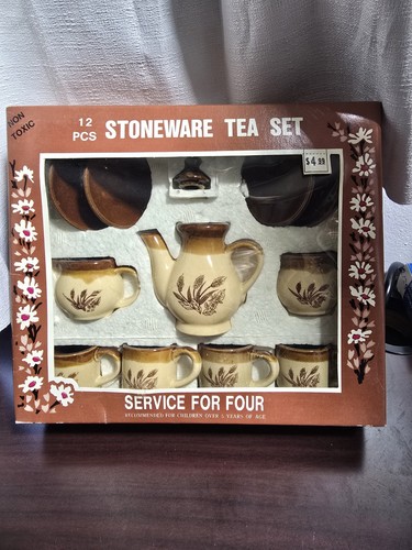 Piece vintage stoneware - 12,
