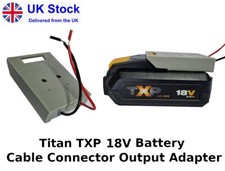Titan TXP ( Screwfix ) Li-ion Battery 18V Power Wheel Adapter / Converter