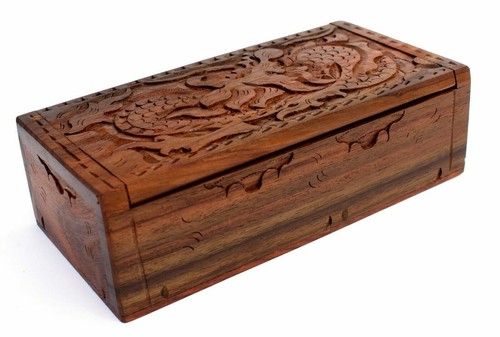 Dragon trinket box hand - dragon,