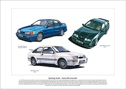 Ford sierra cosworth fine - ford, rs