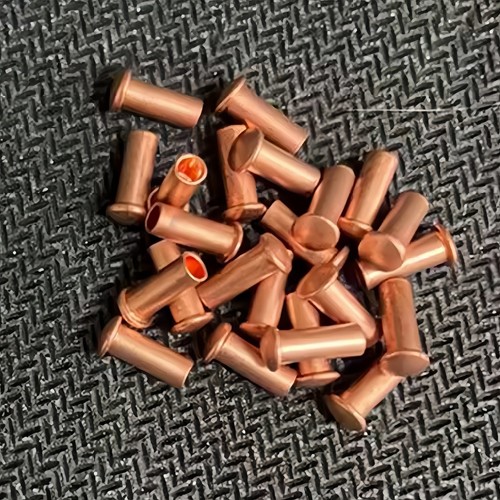 20pcs copper rivets for zippo - copper,