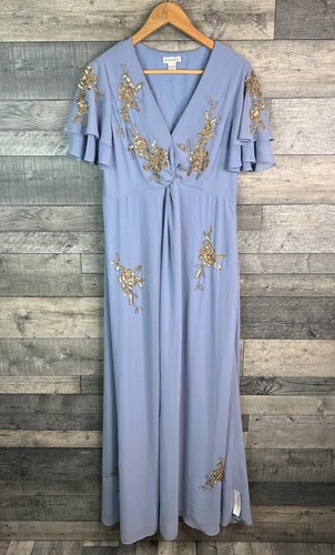 Monsoon kendra maxi dress size - kendra,
