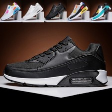 Men's Air Cushion Shoes Casual Athletic 90 Running Walking Tennis Sneakers Gym
