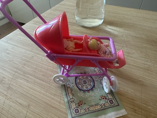 Barbie dolls pram - dolls, with