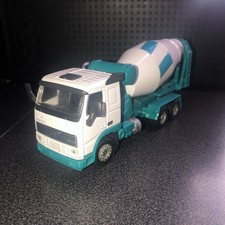 JOAL 1/50 SCALE - 336 - VOLVO FH12 420 CEMENT MIXER LORRY WHITE/BLUE VG
