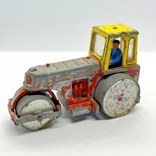 Dinky Toys - Aveling Barford Diesel Road Roller 379 - Vintage - Playworn Bx1