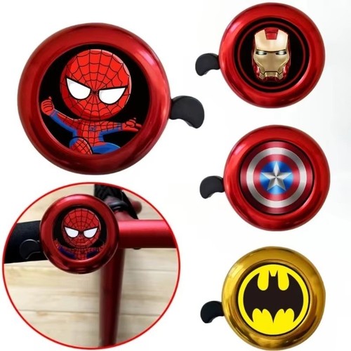 5cm spiderman bicycle bell - bicycle,