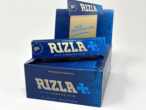 Rizla blue slim king size - blue,