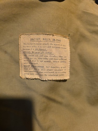 Army m43 jacket ww2 - m43,