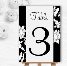 Black And White Floral Flower