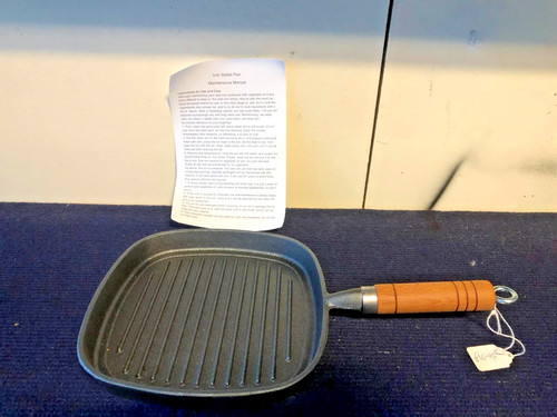 Cast iron griddle - iron, steak