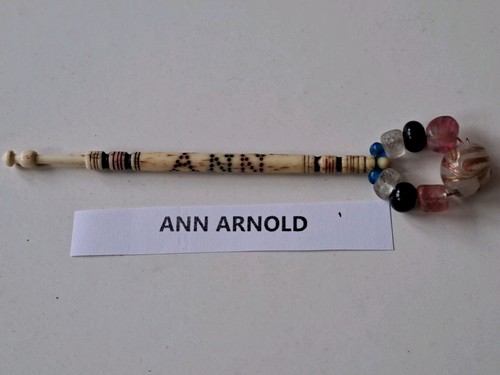 Antique bone lace bobbin - bone,