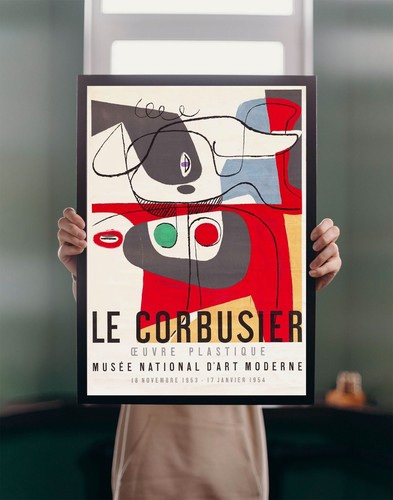 Corbusier 1954 exhibition - 1954,