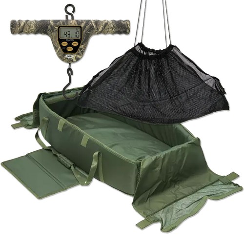 Carp fishing cradle unhooking - carp,