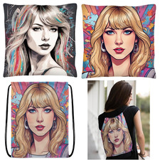 Taylor Swift Pop Art Cushion