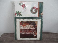 Bardwil Linens Holiday Tablecloth 60x102 New