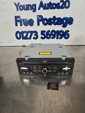 CITROEN C5 MK2 2008-2016 CD RADIO SAT NAV HEAD UNIT WITH SD CARD 9673646ZD