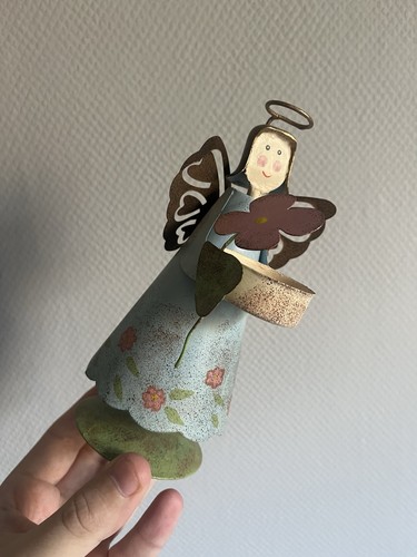 Christmas angel tea light - christmas,