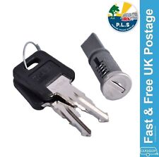 West Alloy WD Long Replacement Door Lock Barrel c/w 2 Keys Caravan Motorhome