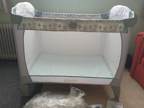 Graco travel cot plus - cot, extras