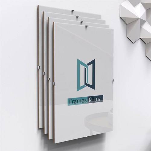 Frameless clip frames - clip, for