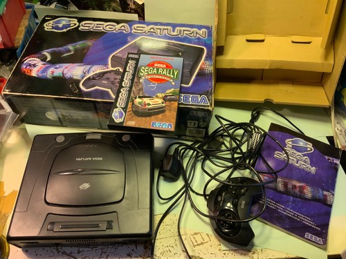 Sega saturn mk1 console boxed - mk1,