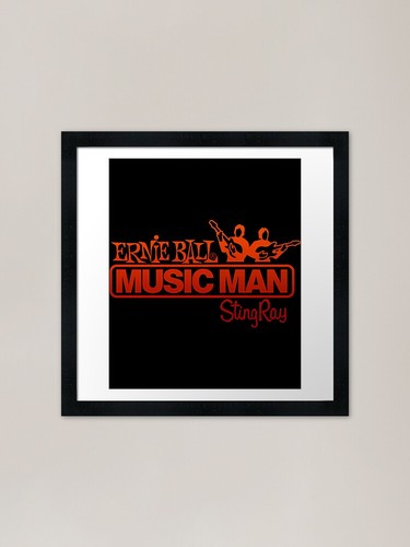 Music man stingray logo - man,