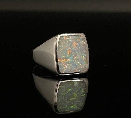 Natural fire opal gemstone - fire,