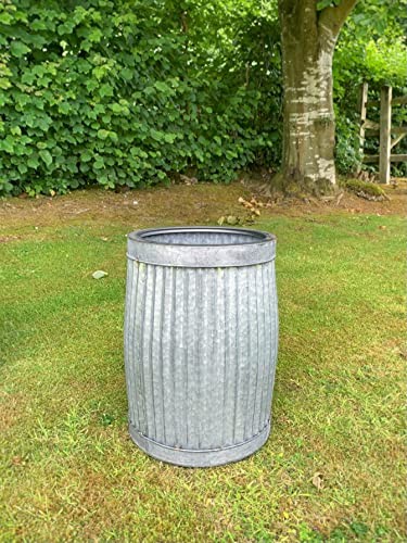 Vintage galvanised dolly tub - galvanised,