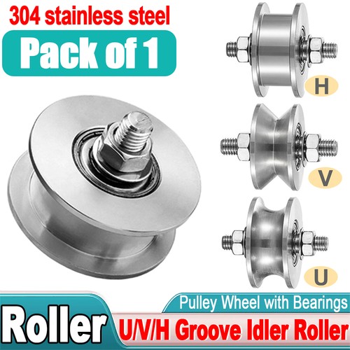 Stainless steel pulley wheel - steel,