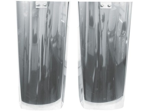 Pair stainless steel mirror - pair,