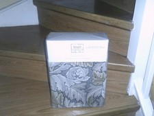 william morris acanthus flint pair of curtains, 66 ins wide x 90 ins long