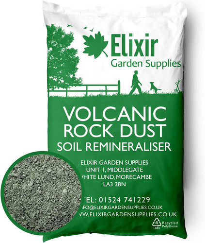 Volcanic rock dust organic - volcanic,