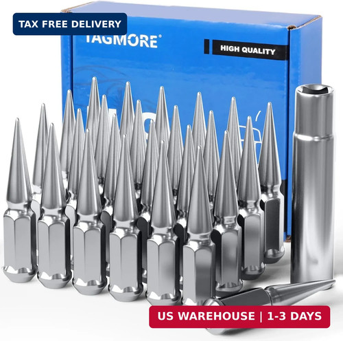 M14x1 spike lug nuts 24pcs - lug,