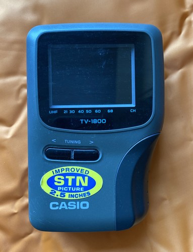 Casio 1800 hand held - tv-1800,