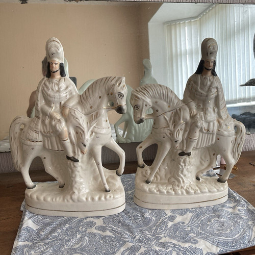 Antique pair ceramic - antique,