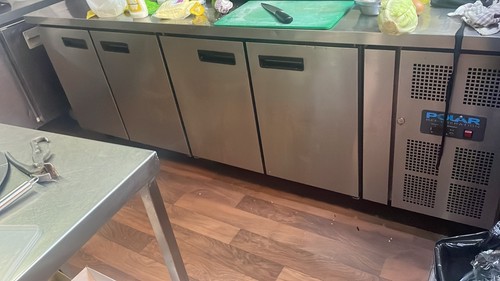 Bench fridge 4door - fridge,