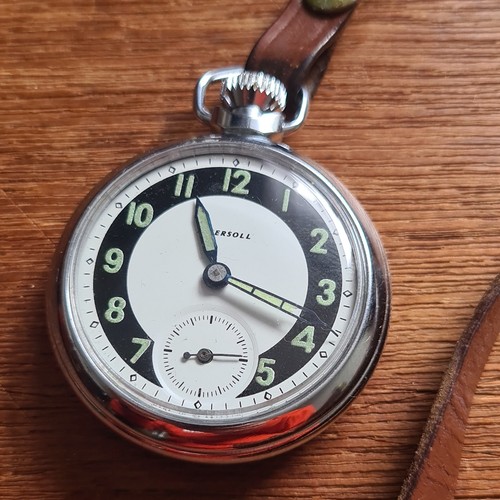 Vintage metal ingersoll - vintage, pocket