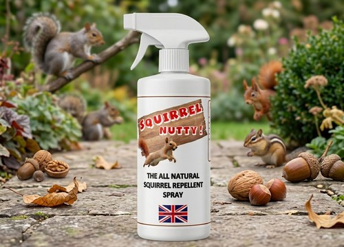 Natural garden squirrel scarer - squirrel,