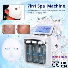 7in1 Hydra Water Facial Cleaner Aqua Peel Hydro Dermabrasion Beauty Machine Spa