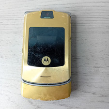 MOTOROLA V31 DOLCE GABBANA MOBILE PHONE - SPARES OR REPAIRS - RARE RETRO VINTAGE