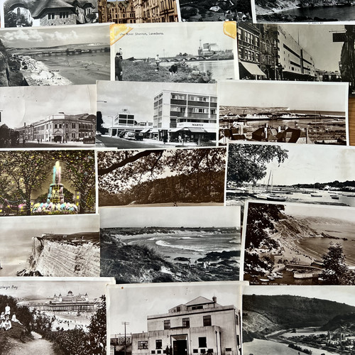 Real photo postcards - real, &