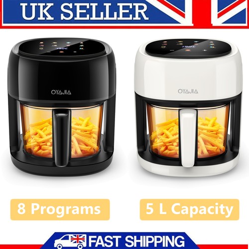 Glass air fryer 1800w - fryer,