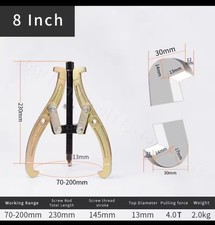 Oyayubi 3-Jaw Gear Puller Set – Bearing Puller Kit, 8 In