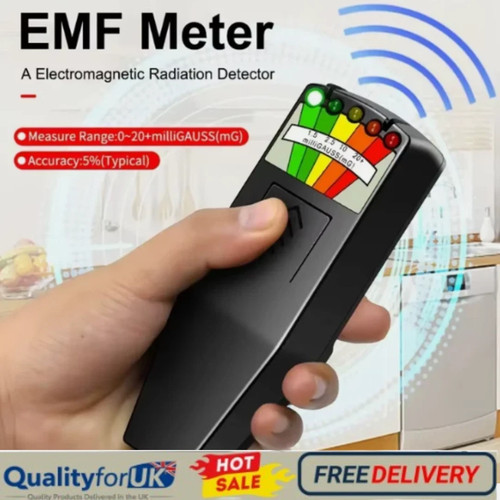 Led emf meter magnetic field - led,