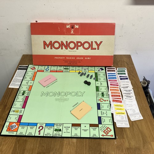 Monopoly board game vintage - board,