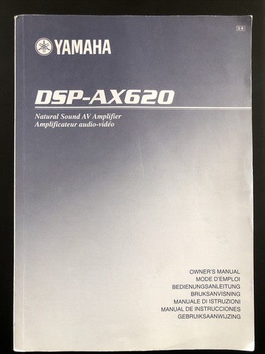 Yamaha dsp ax620 natural - dsp-ax620,