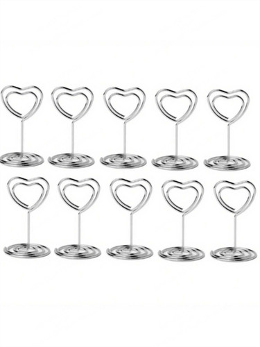 Gold heart shaped table number - gold, heart-shaped