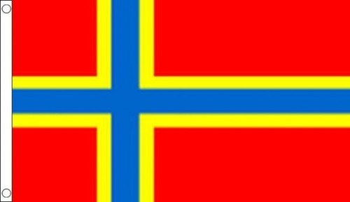 Orkney flag 3 orcadian - orkney, x